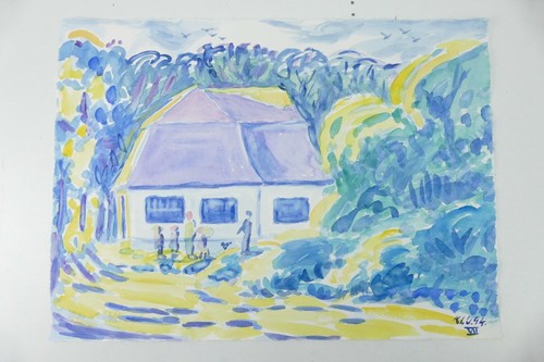 Wilhelm klußmann aquarell - klußmann,