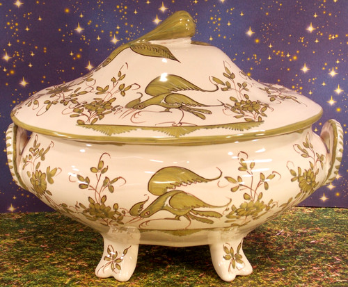 Terrine antik gemarkt martres - terrine,