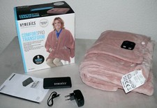 Homedics HCM 2in1 Kabellose Heizdecke Wärmedecke Poncho Vibration Massagegerät 