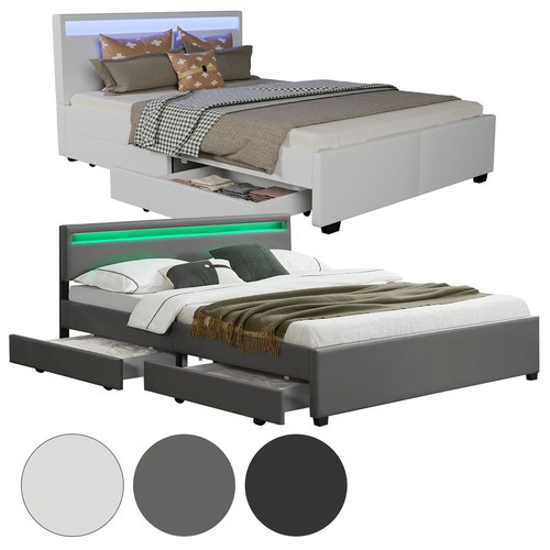 Polsterbett kunstlederbett - polsterbett,