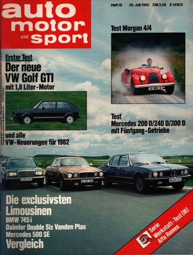 Zeitschrift auto motor und - auto,