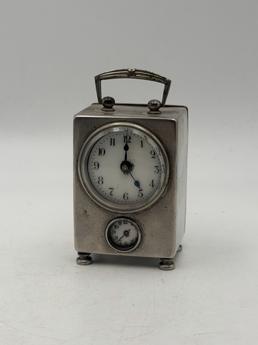Antike miniatur reiseuhr - antike,