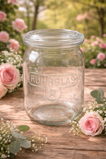 Vintage Einkoch-Einmach-Glas