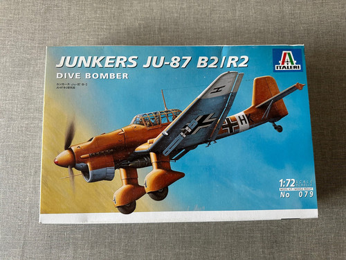 Flugzeug italeri 079 junkers - italeri,