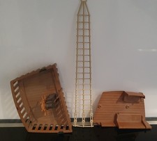 Playmobil Piratenschiff Konvolut Ruderstand Wante Vintage Ersatzteile Zubehör