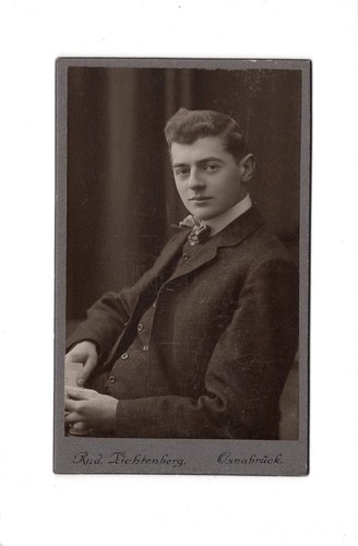 Cdv foto studentika - cdv,