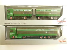Herpa 2 LKWs  Menn Spedition