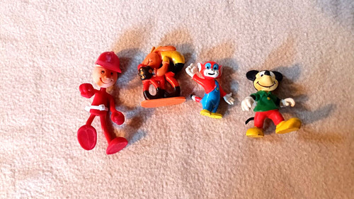 Alte voll gummifiguren - alte, voll-gummifiguren