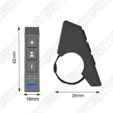 1 x Wireless Bluetooth Motorrad Lenkrad Media Taste Fernbedienung Wasserdicht