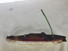 Aus einer Auflösung: tolles altes Modellboot -Bastlerware-