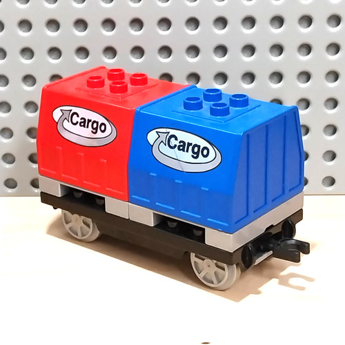 Lego duplo waggon stückgut - duplo,