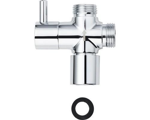 Wege umsteller messing chrom - 3-wege-umsteller,