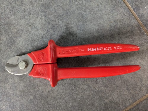Knipex kabelschere alu - kabelschere, alu-cu