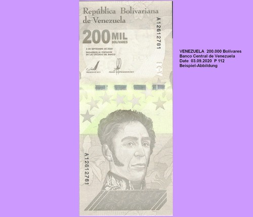 Venezuela 200000 bolivares - 200000,