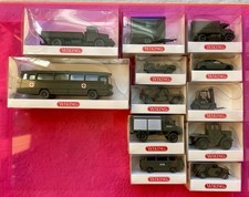 Wiking 1:87 Konvolut 12 Bundeswehr Fahrzeuge OVP  wie Neu