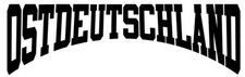 Ostdeutschland aufkleber - ostdeutschland,