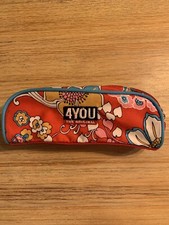 4YOU Hawaii Blumen Rot Mäppchen Federmappe Schlamperetui