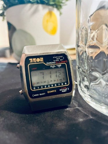 Vintage digitaluhr zeon - vintage, „zeon“