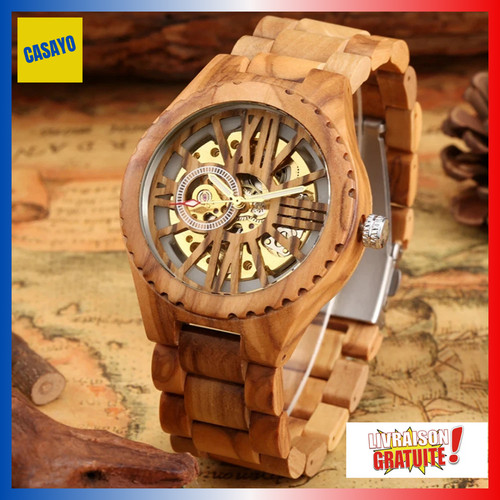Herrenuhr holz automatik - herrenuhr,
