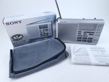 Vintage Sony ICF-SW35 ~ FM / SW / MW / LW World Band Short Wave Radio ~ WORKS