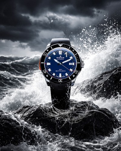 Edox date automatic 80137 - date,