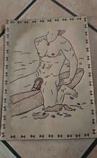 Aktzeichnung männlicher Akt