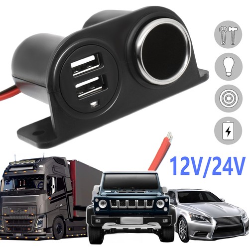 2usb auto steckdose - 12, v