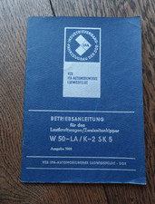 Betriebsanleitung IFA W50-LA/