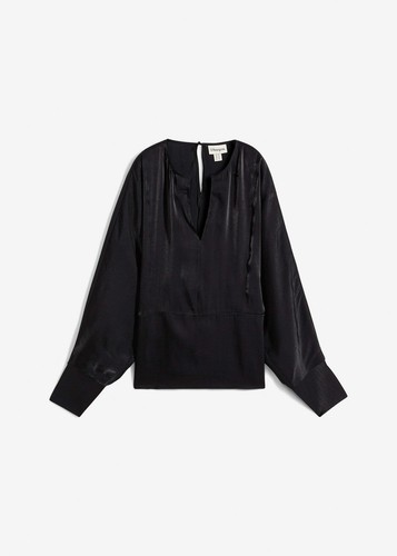 Bluse mit ausschnitt 54 - bluse, gr.
