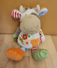Sigikid 38309  Kuscheltier Schlenkertier -  Kuh Patchwork - bunt - 27 cm