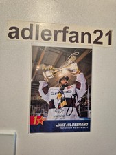 DEL 23-24 2023-2024 SIGNIERT MEISTERSET Jake Hildebrand EHC Eisbären Berlin