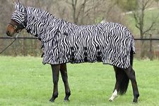 Fliegendecke Zebra Euroriding, Zebra Fliegen Decke Halsteil abnehmbar, Buzz Off