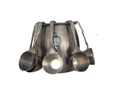 Fass aus Zinn incl. 6 kleinen