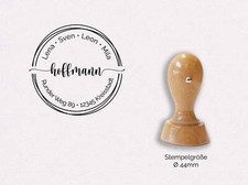 Adressstempel - Hoffmann |