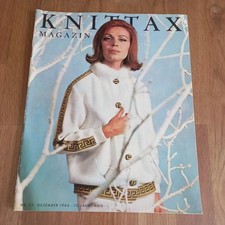 Knittax Magazin Dezember 1966 Heft Anleitungen Strickmaschine
