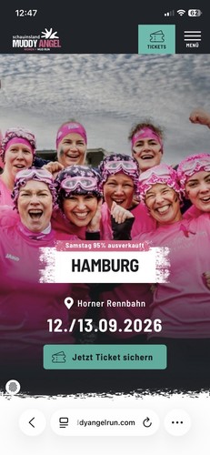 Muddy angel women run ticket - run,