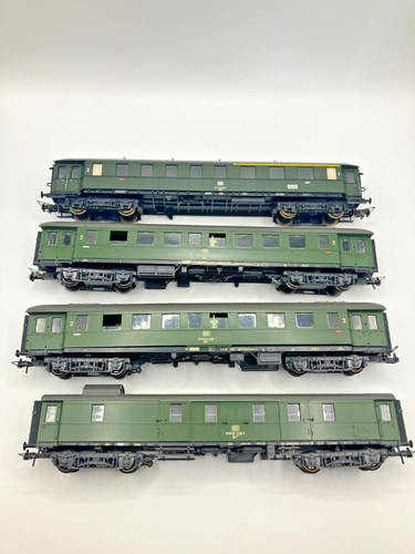 Roco eilzug wagen set - h0,