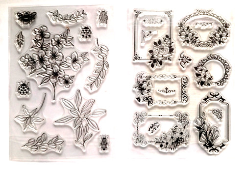 Clear stamps silikon - clear, stamps,