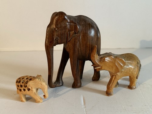 Elefanten afrika holz figur - afrika,