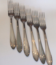 Antikes Besteck Set 6 groß