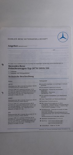 Mercedes benz pritschenwagen - mercedes-benz:,