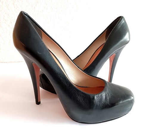 High heels schwarz - high,