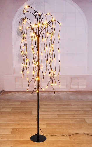 108 led lichterbaum weide - lichterbaum, "weide"
