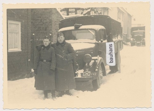 Foto wehrmacht lkw soldaten - wehrmacht,