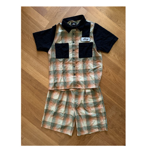 Stüssy doris plaid white