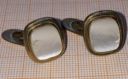 Manschettenknöpfe perlmutt - manschettenknÖpfe,