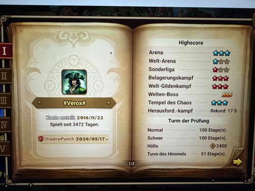 Summoners war account - summoners,