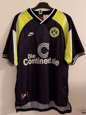 NIKE Borussia Dortmund BVB Trikot auswärts/away 95/96 XL schwarz kult retro
