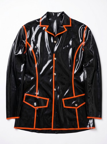 Neu latexjacke schwarz - neu,
