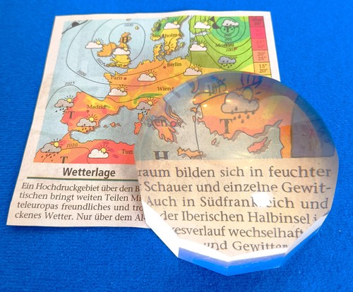 Alter briefbeschwerer leseglas - briefbeschwerer,